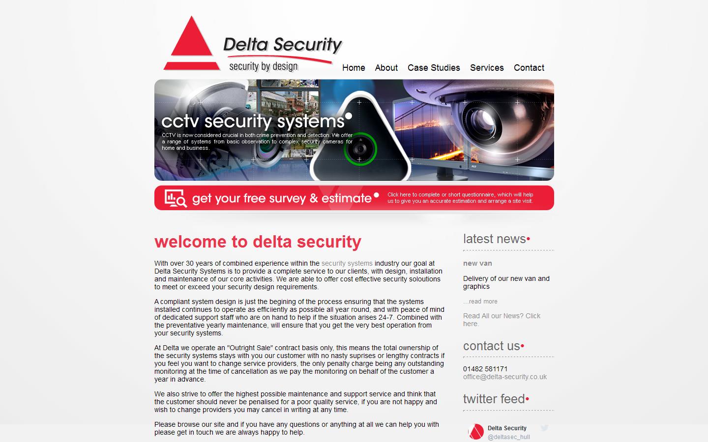 Delta Security Systems Ltd Website