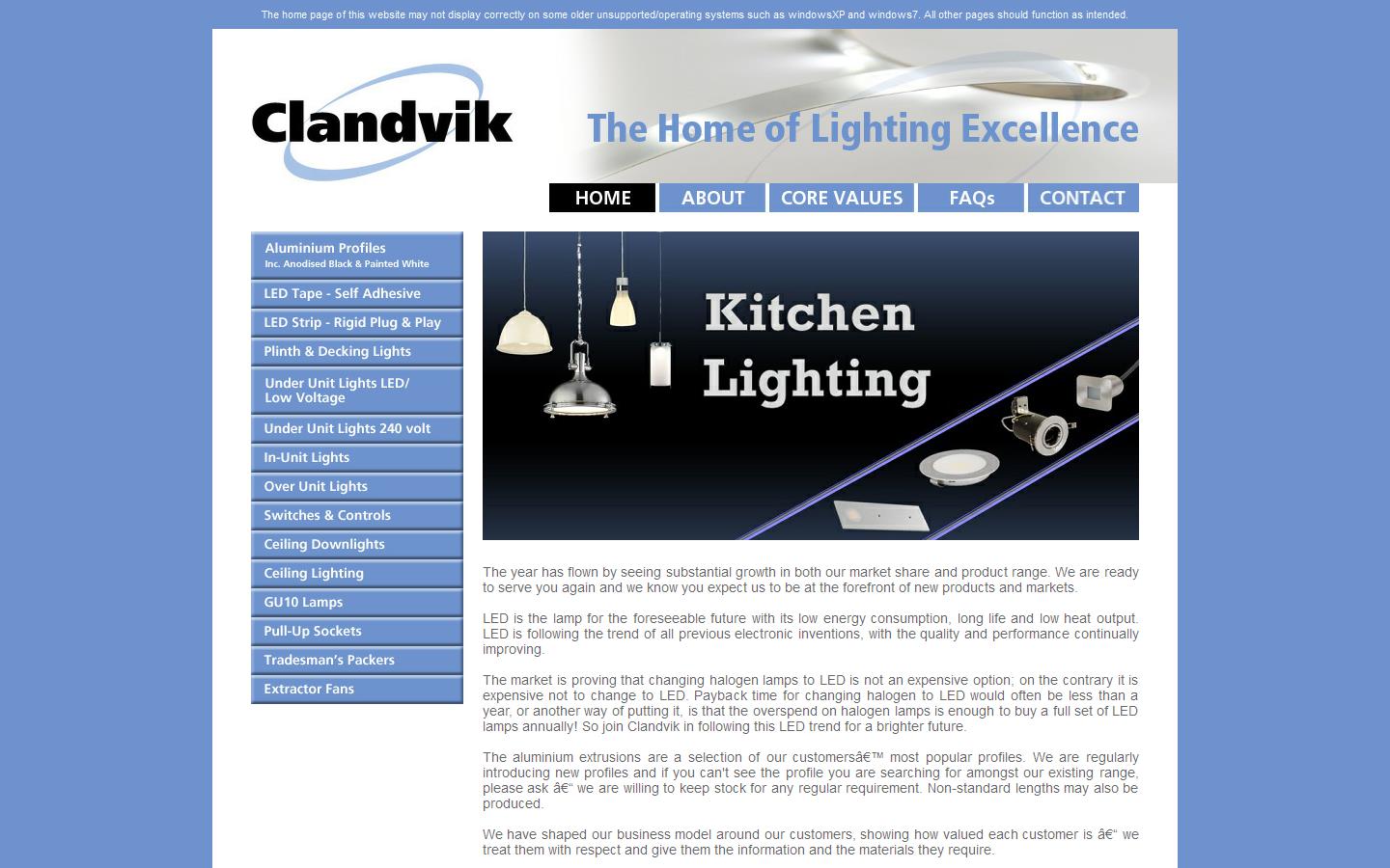 Clandvik Website