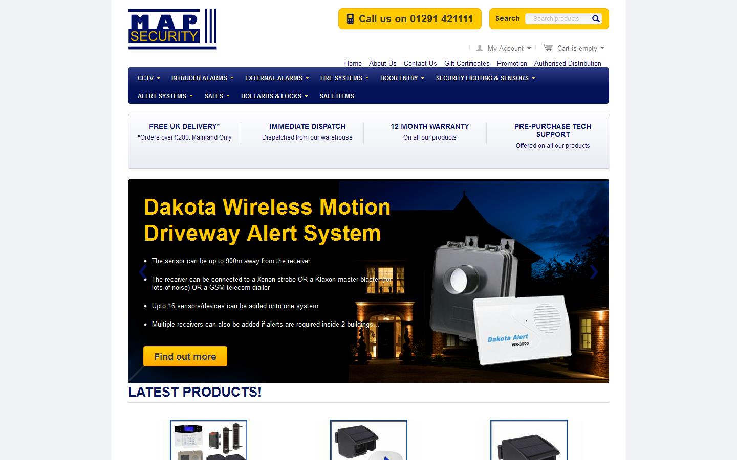 M A P Security Website