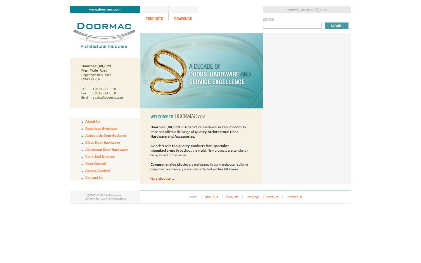 Doormac Website