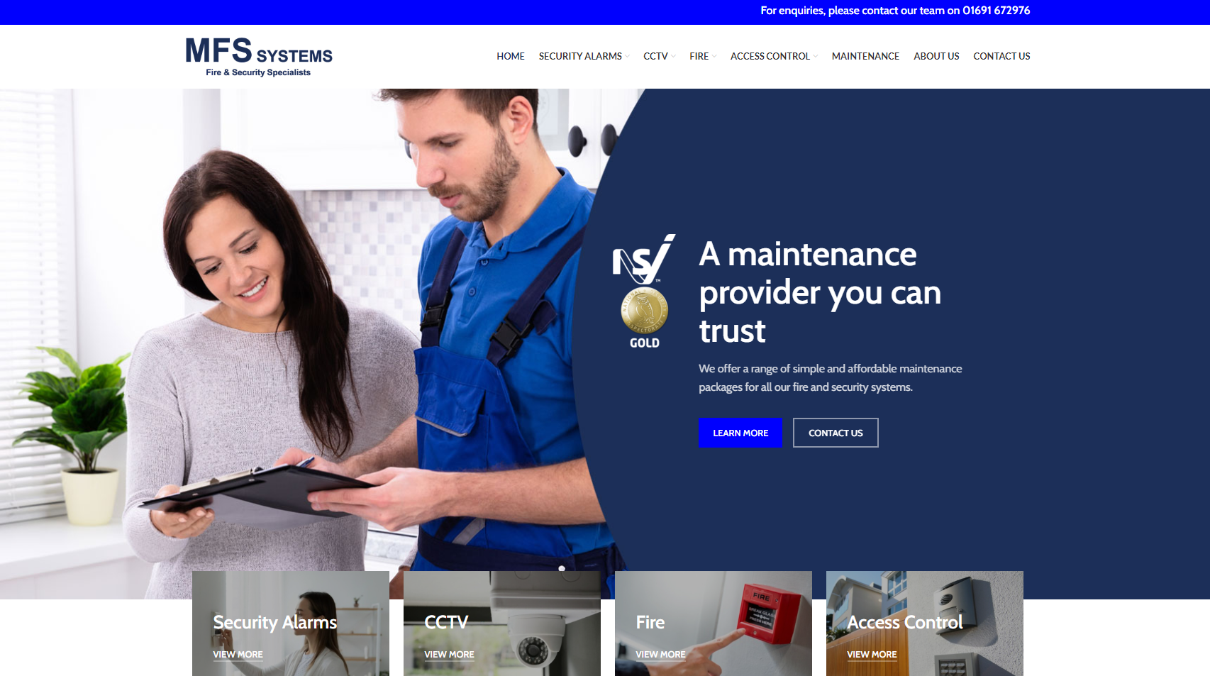 M F S Systems Ltd Website