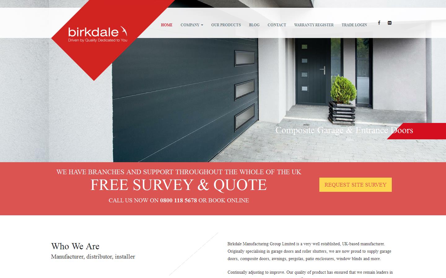 Birkdale Manufacturing Group Ltd Website