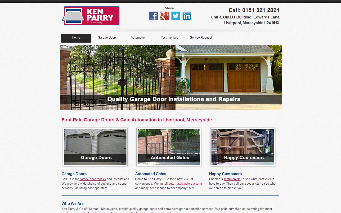 Ken Parry Automation Website