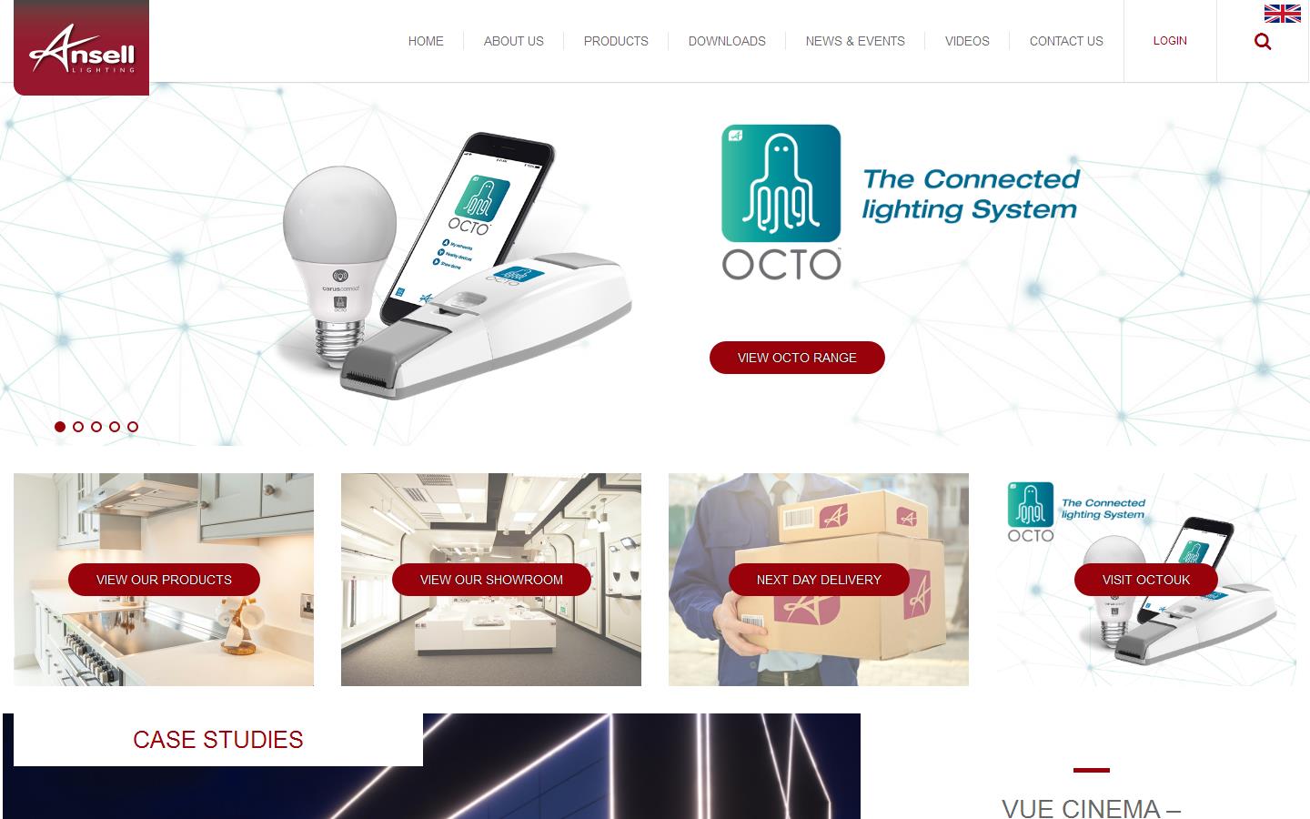 Ansell Lighting Website