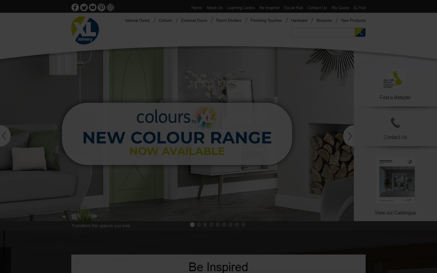 XL Joinery Products Website