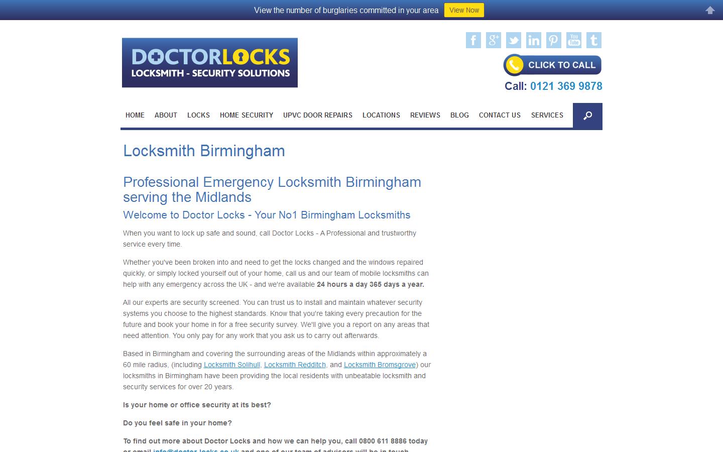 Doctor Locks Website
