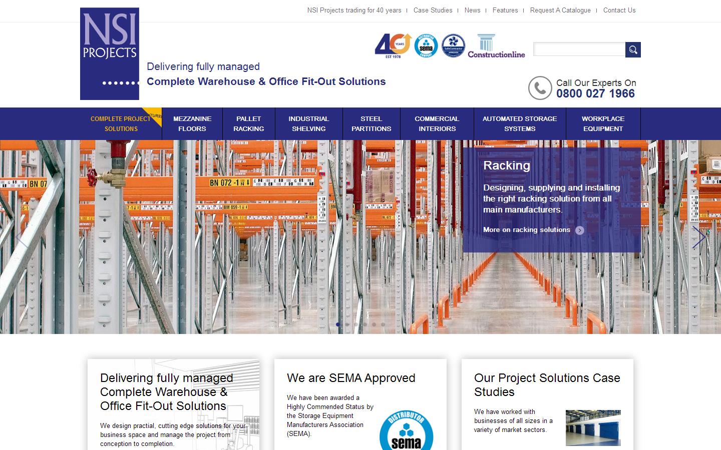 NSI Projects Website