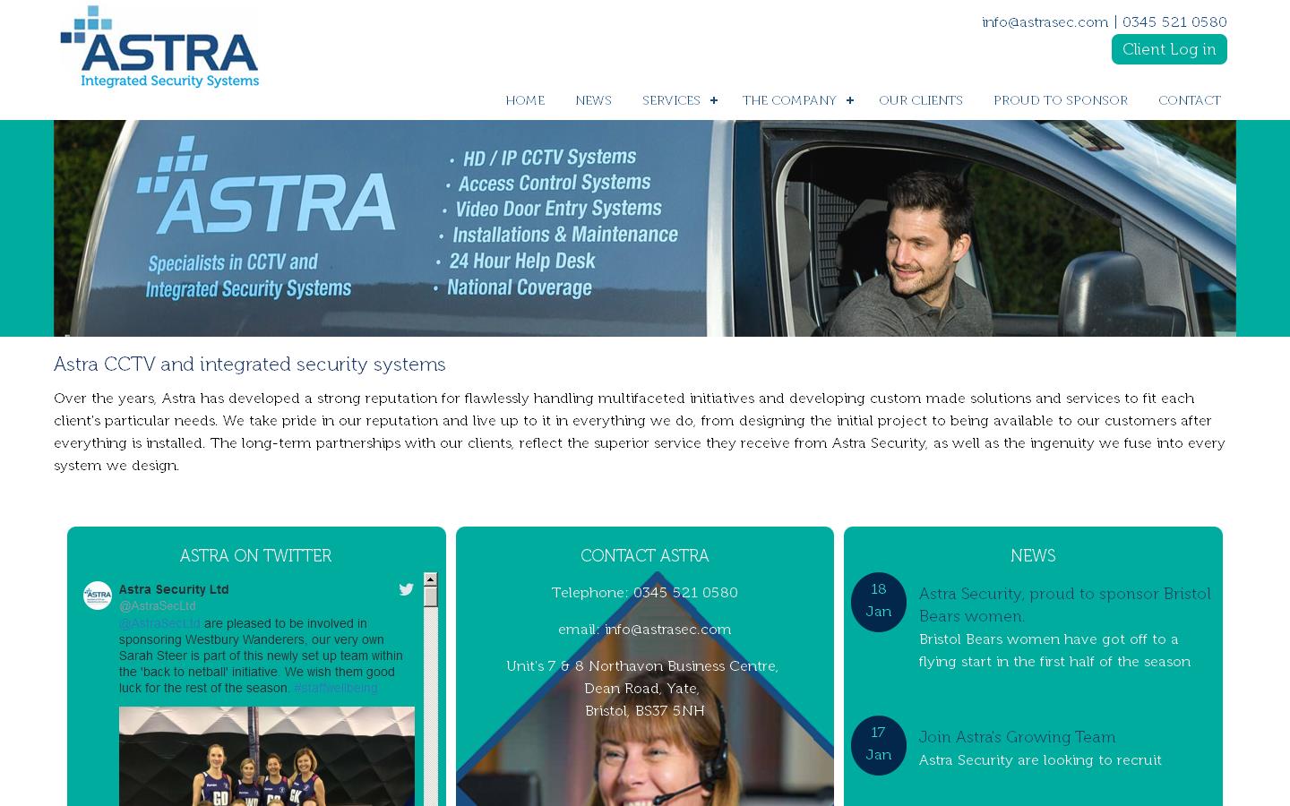 Astra Security Ltd Website