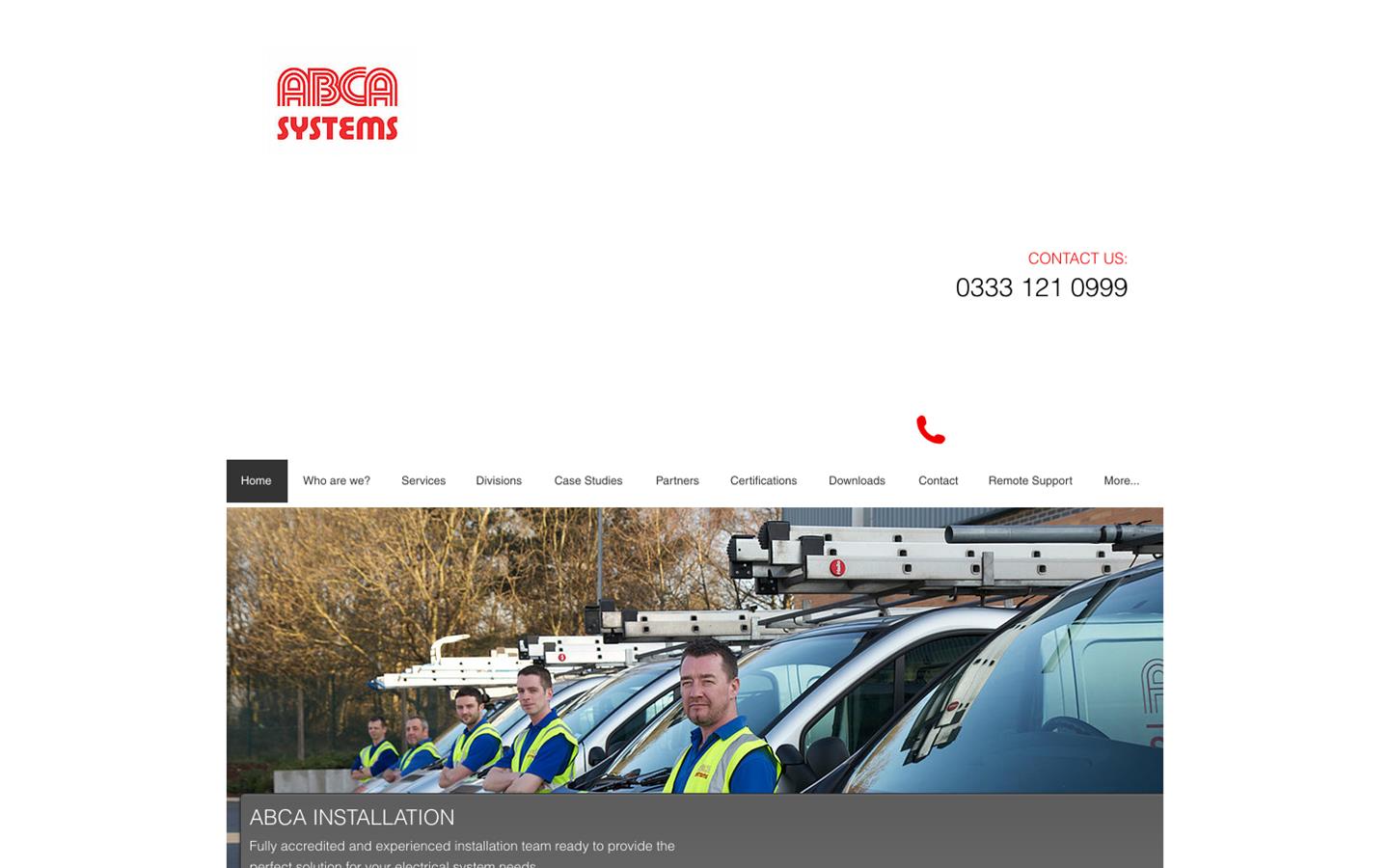 A B C A Systems Website