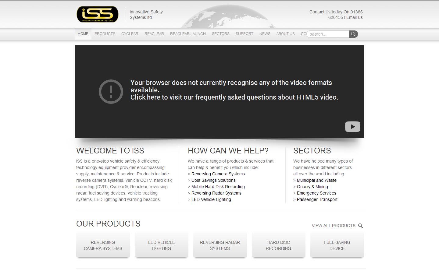 Innovative Safety Systems Ltd Website