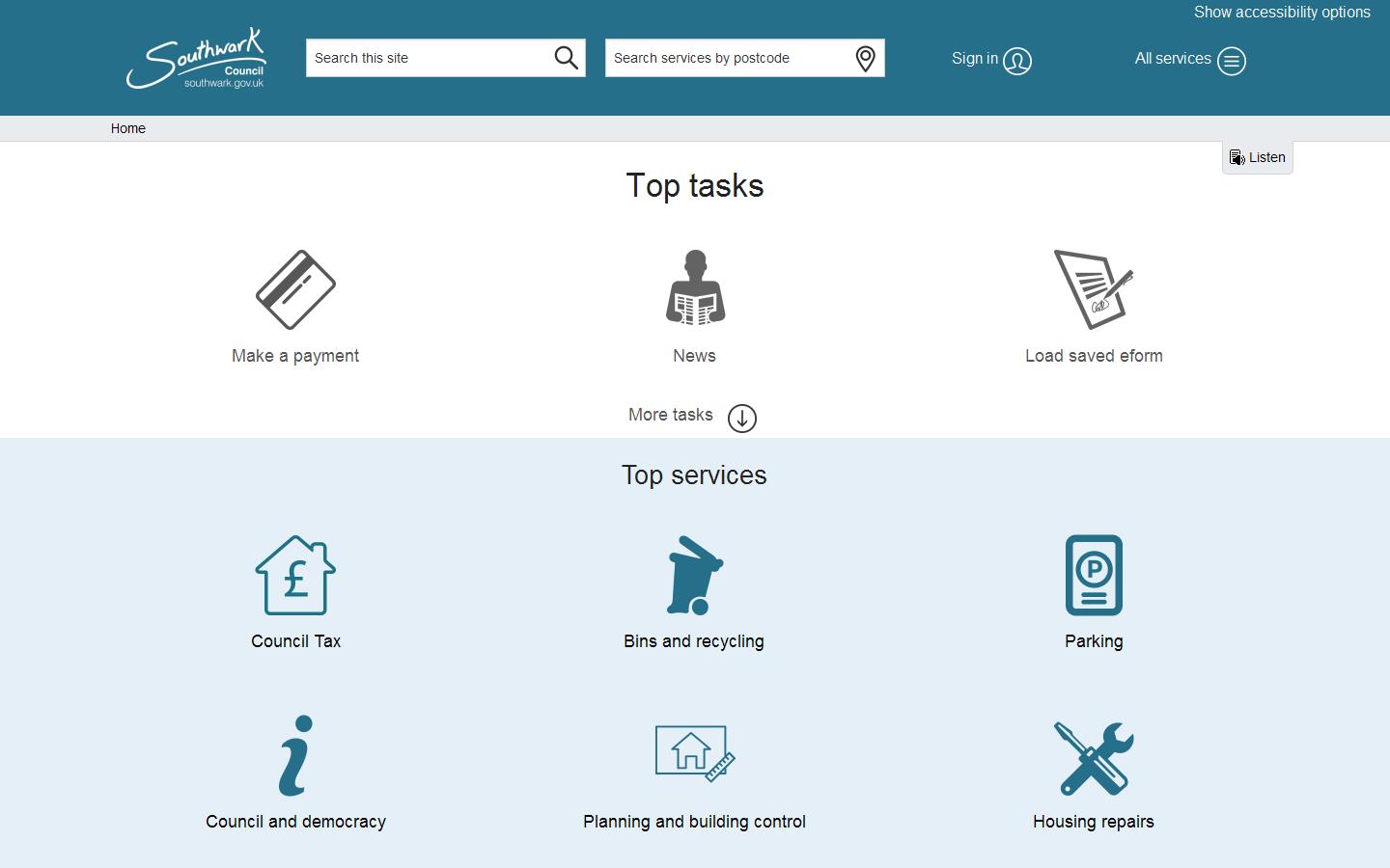Southwark Monitoring & Alarm Response Team Website