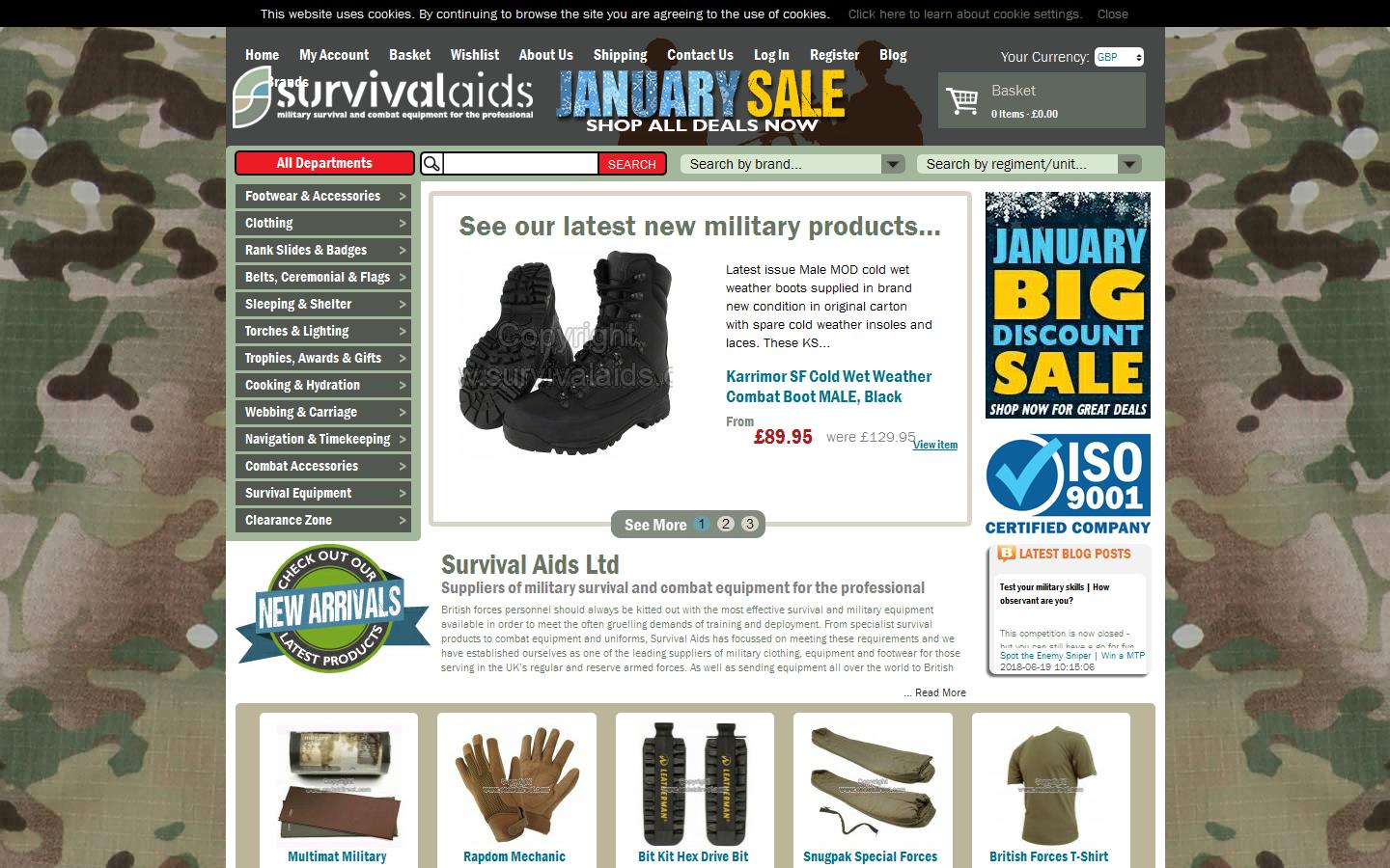 Survival Aids Website