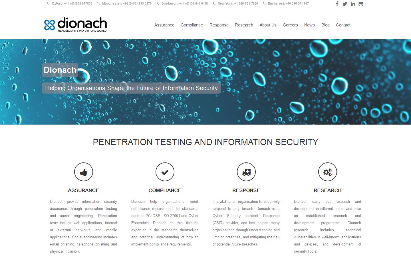 Dionach Website