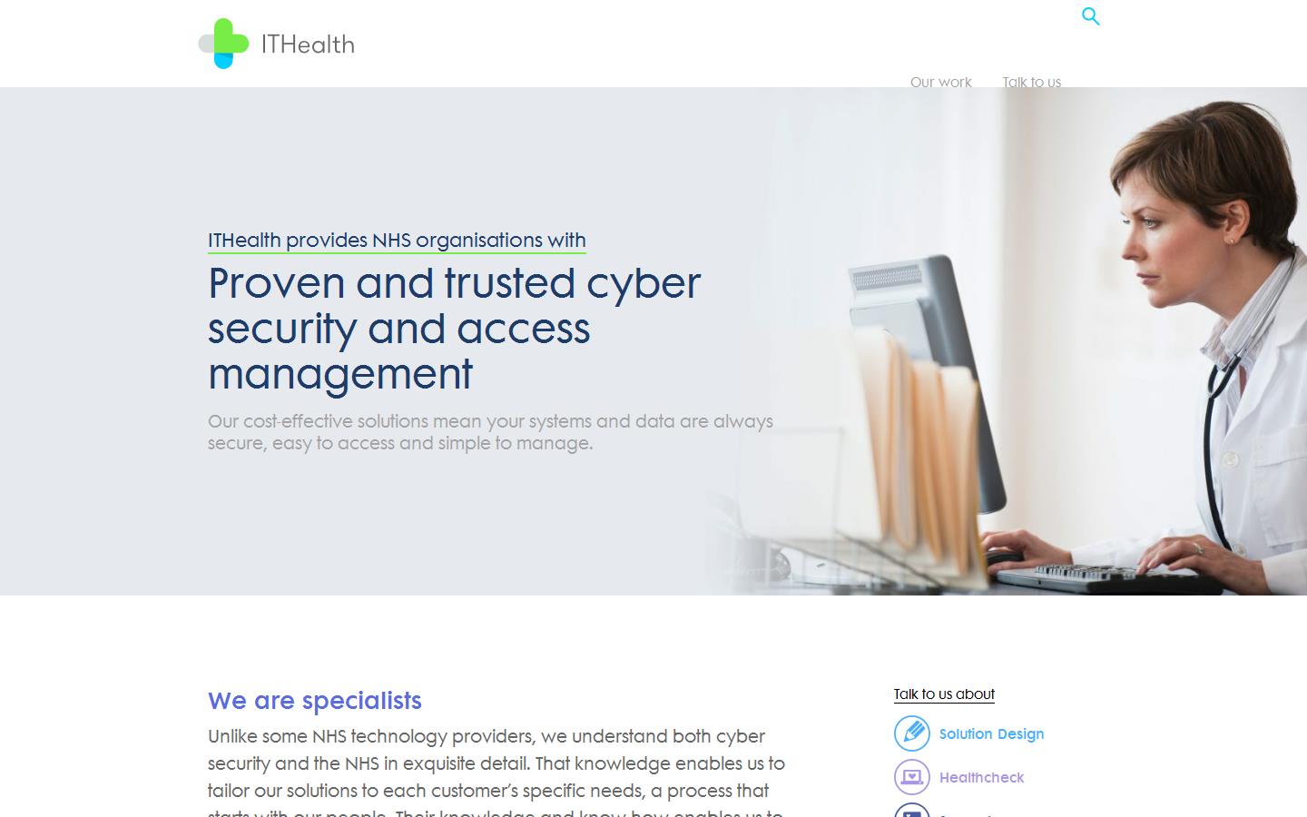 Ithealth UK Ltd Website