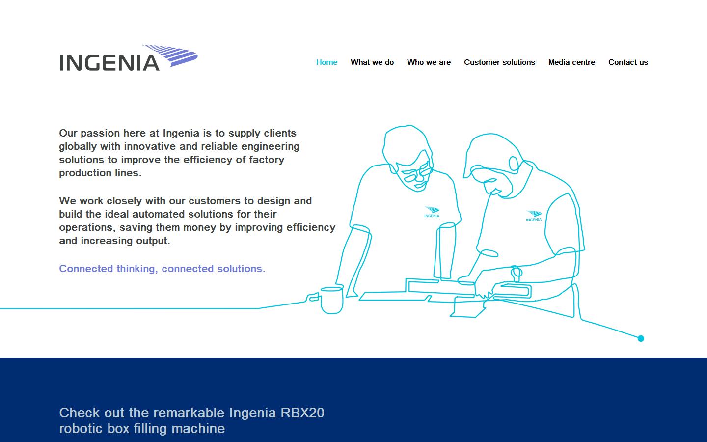 Ingenia Solutions Ltd Website