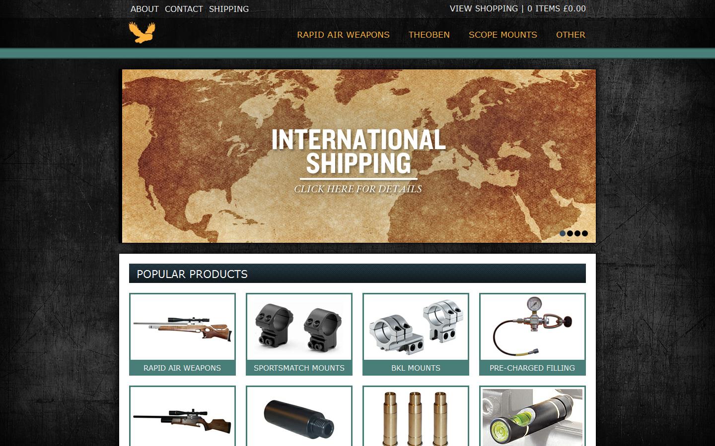 Michael Tawn Air Gun Supplies Website
