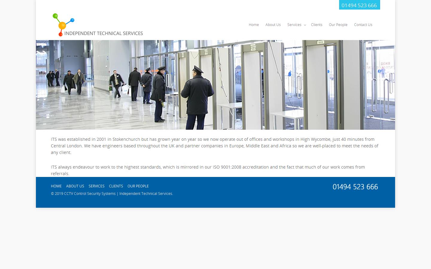 Independent Technical Services Ltd Website