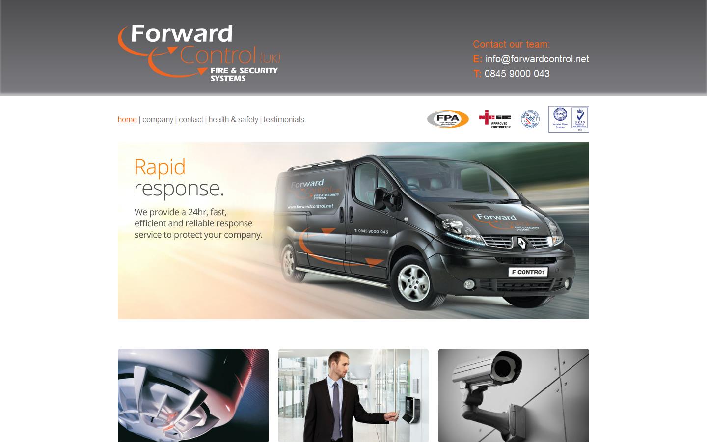 Forward Control UK Ltd Website
