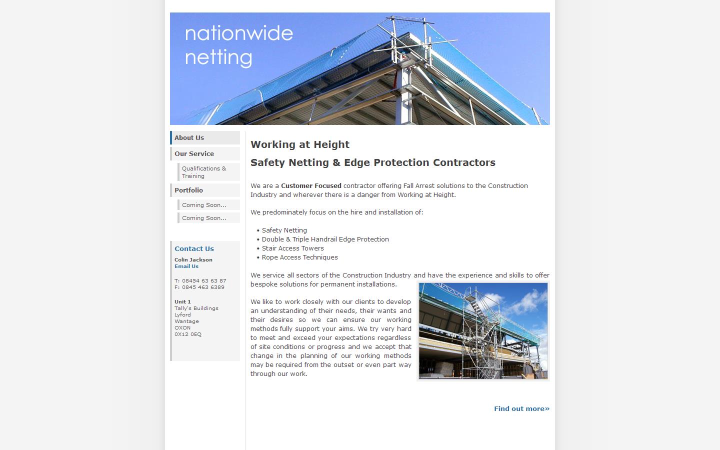 Nationwide Safety Ltd Website