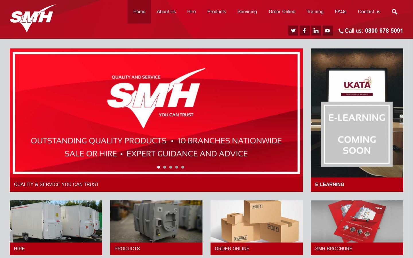 S M H Website