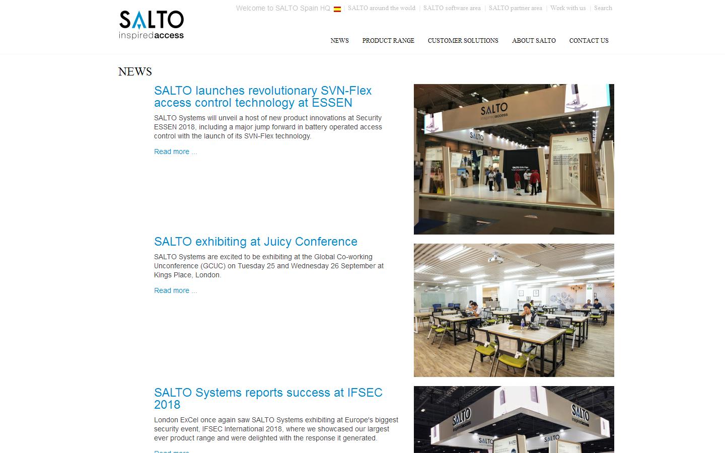 Salto Website