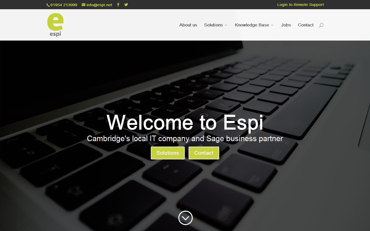 ESPI Ltd Website