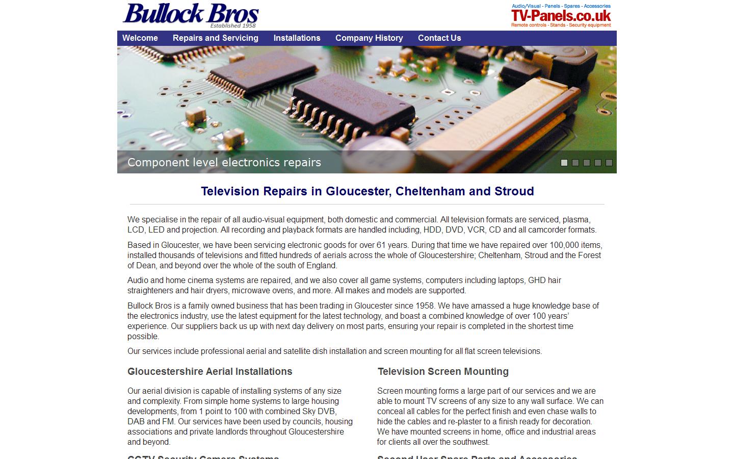 Bullock Bros Website