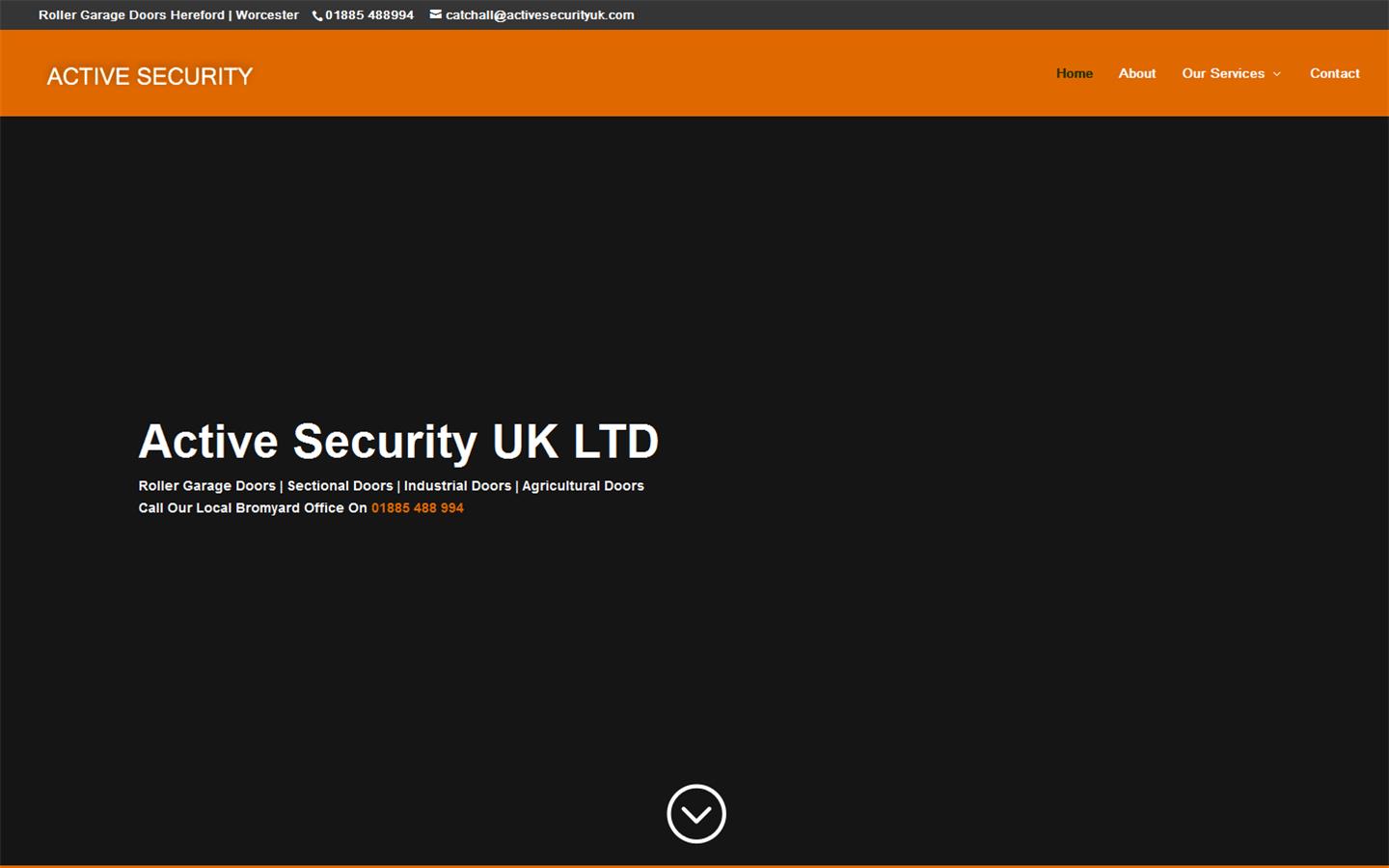 Active Security UK Ltd Website