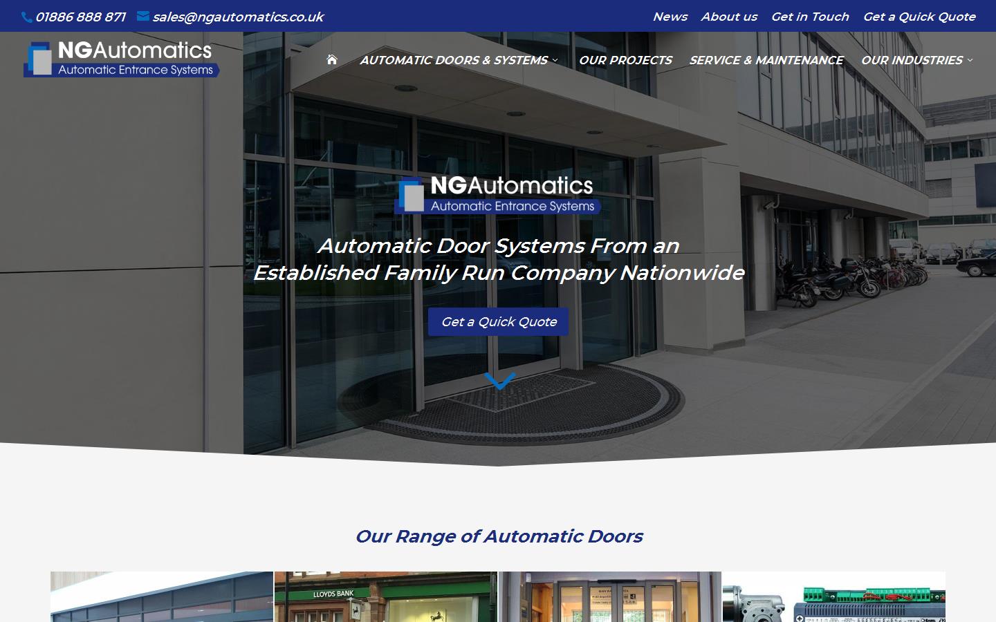 N G Automatics Ltd Website