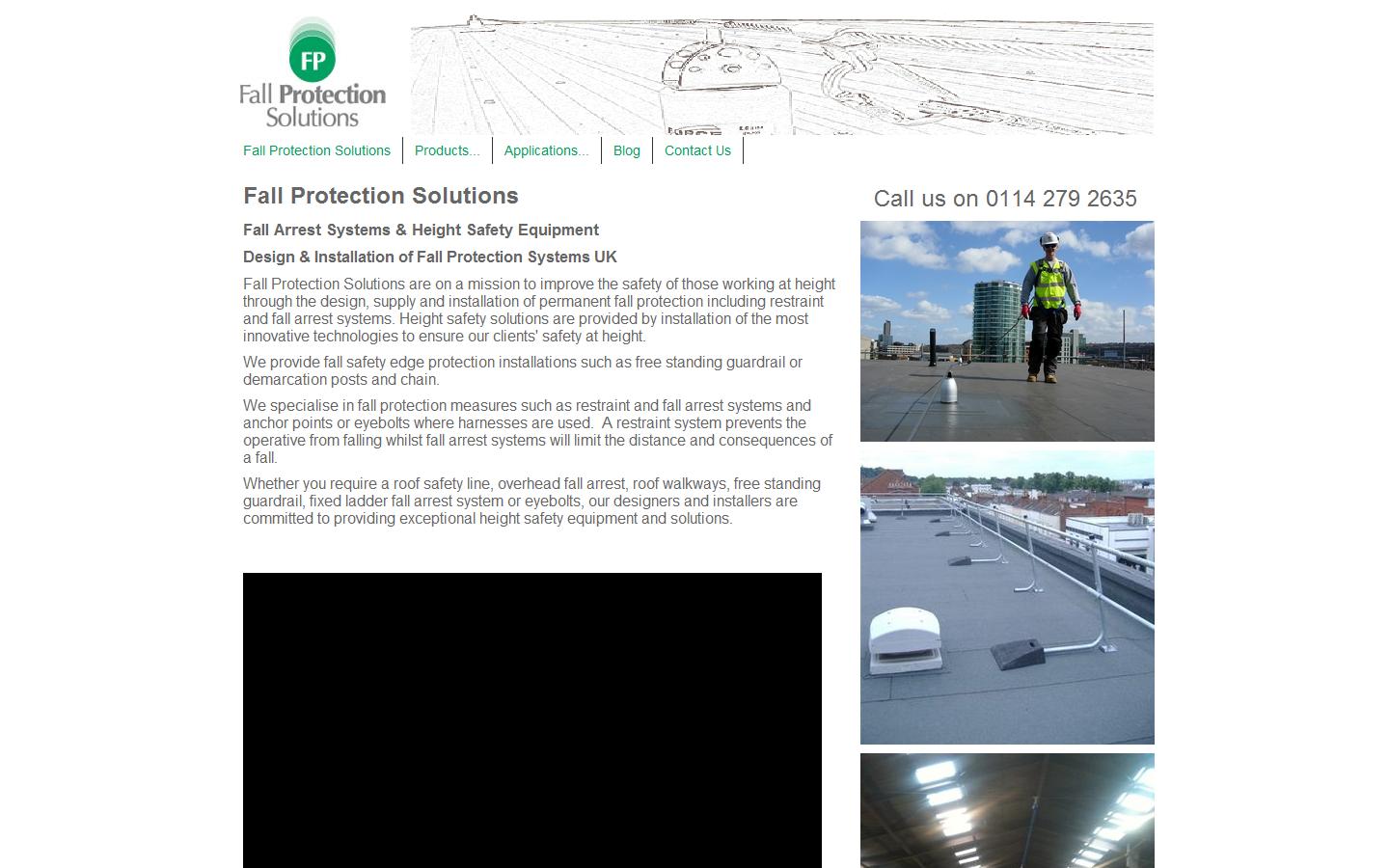 Fall Protection Solutions Website