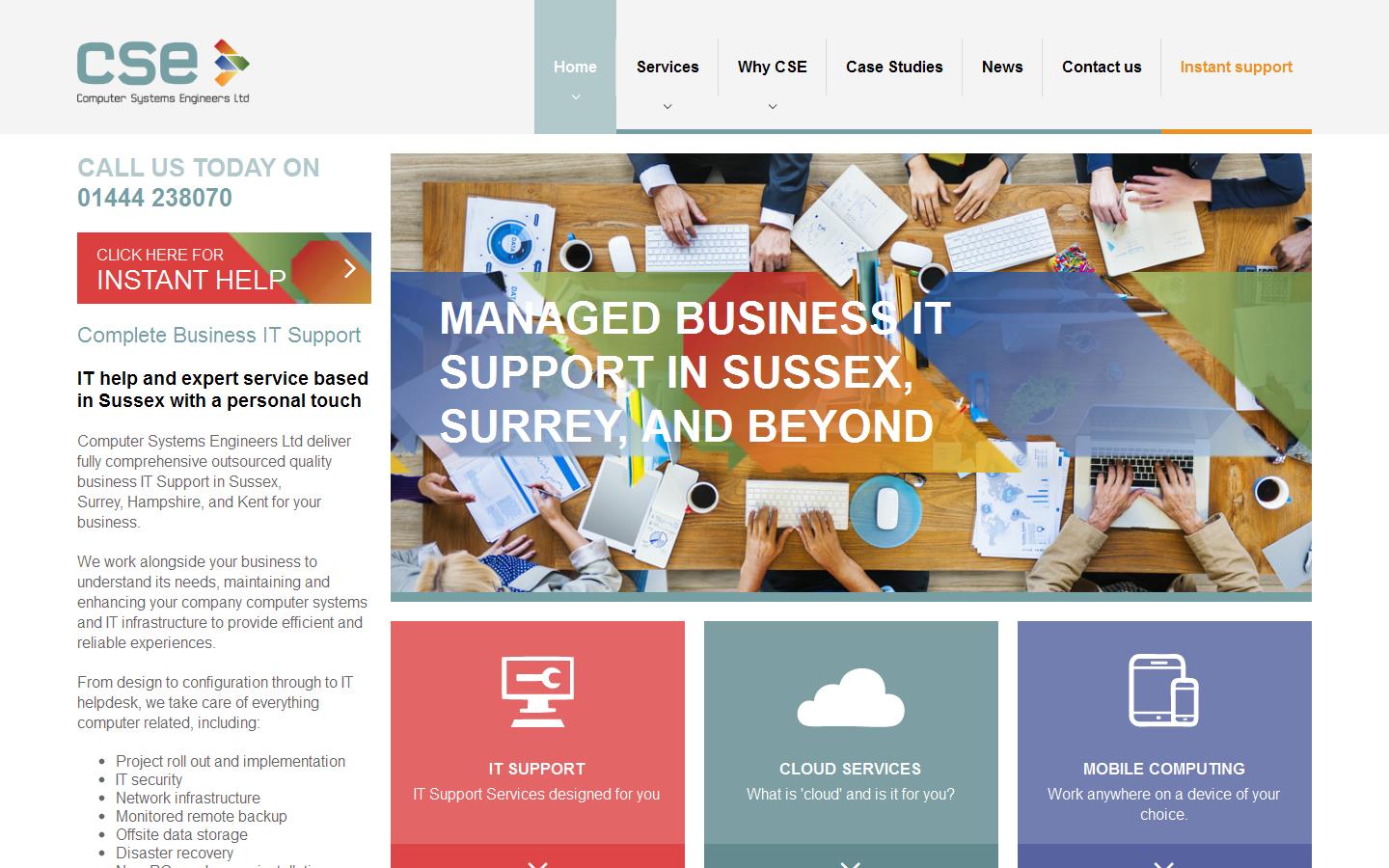 Computer Systems Engineers Ltd Website