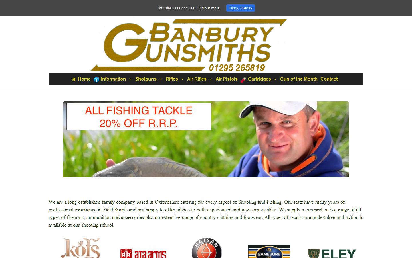 Banbury Gunsmiths Website