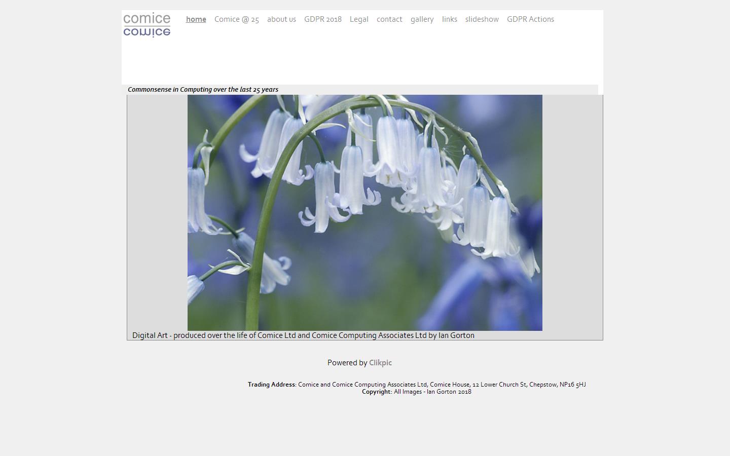 Comice Computing Associates Ltd Website
