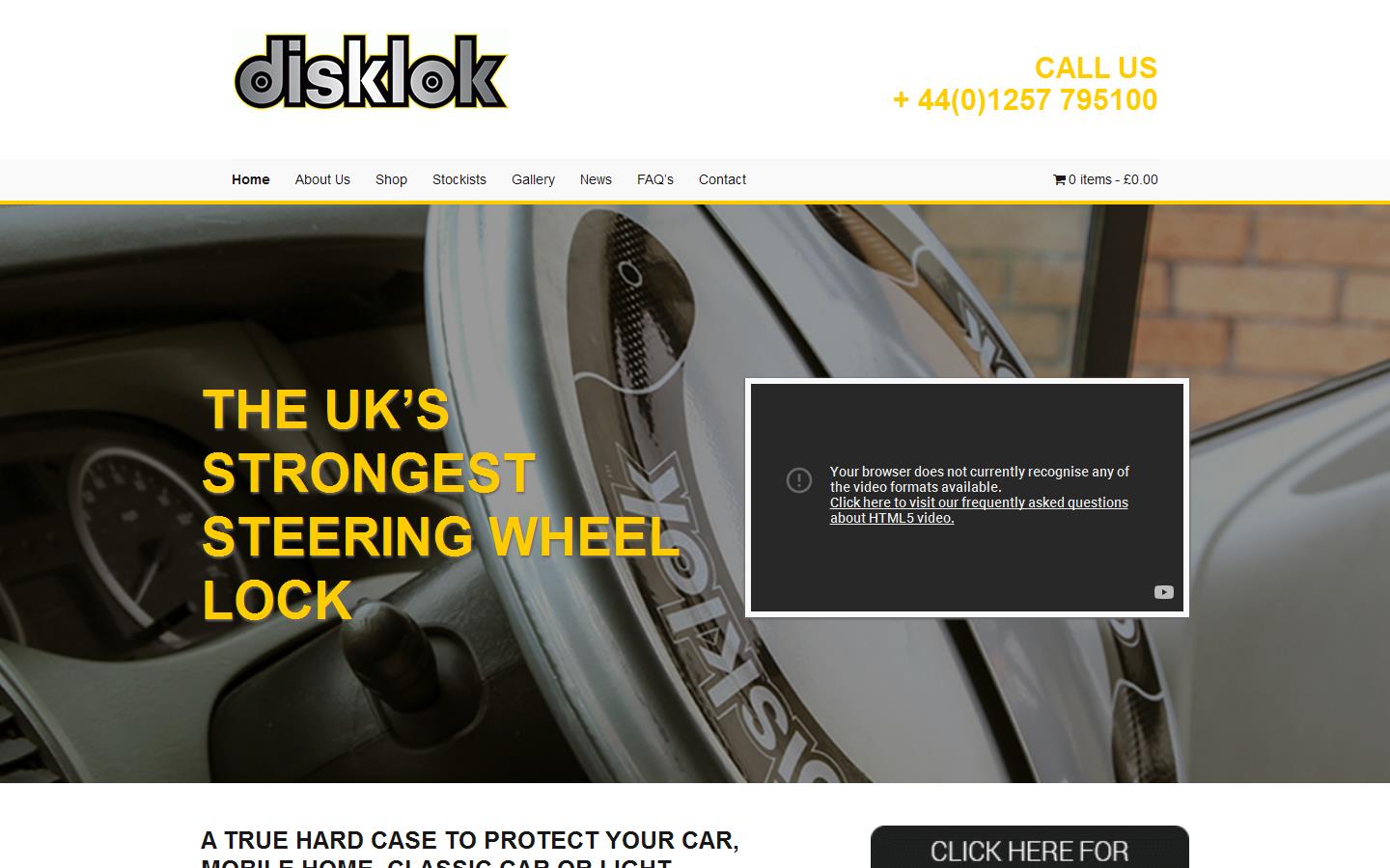 Disklok Website
