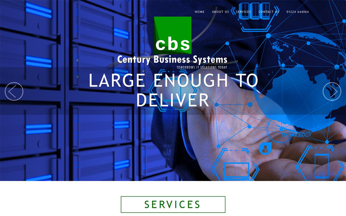 Century Business Systems Website