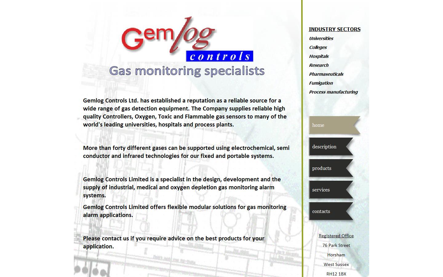 Gemlog Controls Website