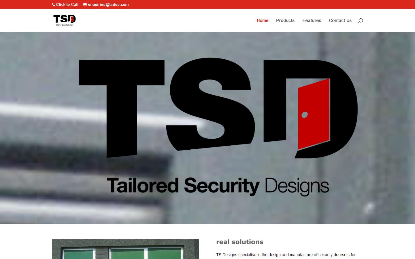 T S Designs Ltd Website