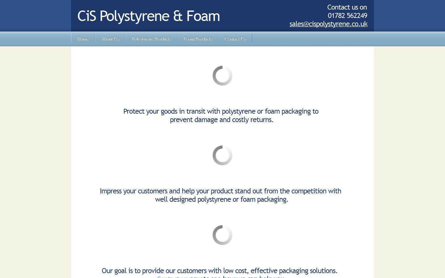 C I S Polystyrene & Foam Website