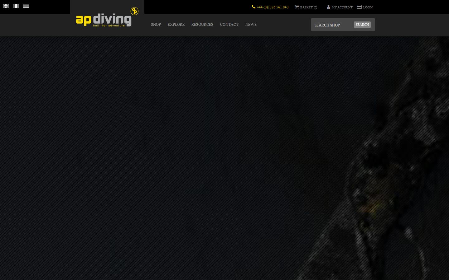 A P Diving Website
