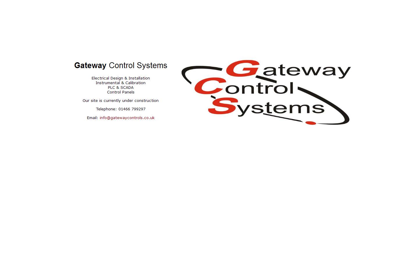 Gateway Control Systems Website