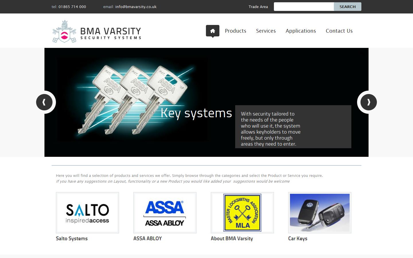 B M A Varsity Website