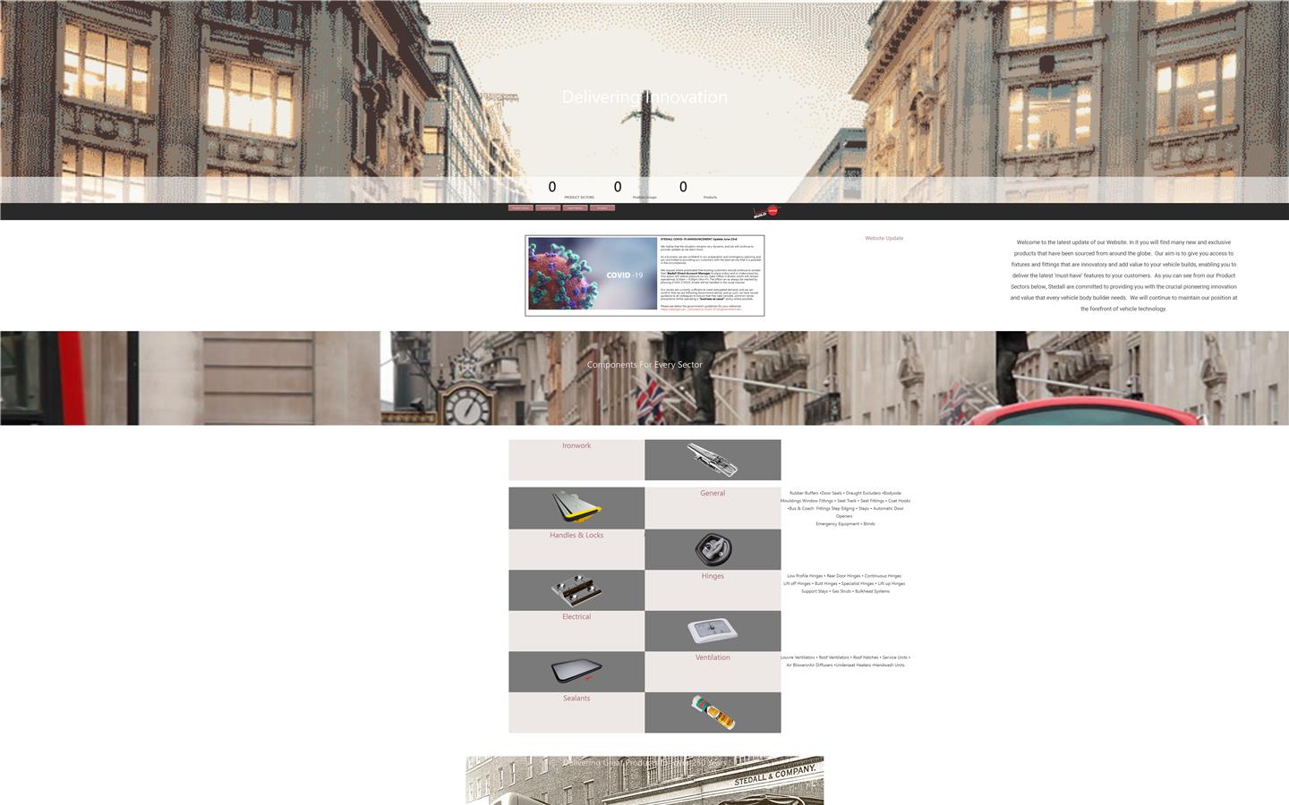 Stedall Vehicle Fittings Ltd Website