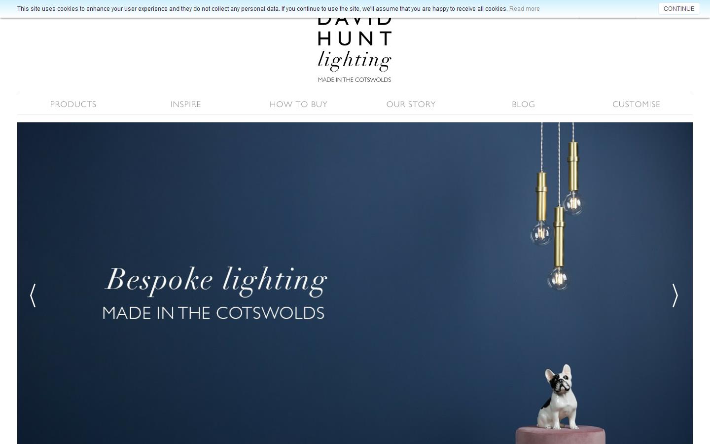 David Hunt Lighting Website