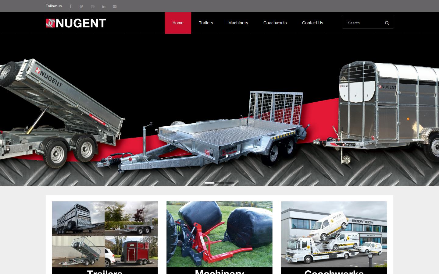 Nugent Ltd Website