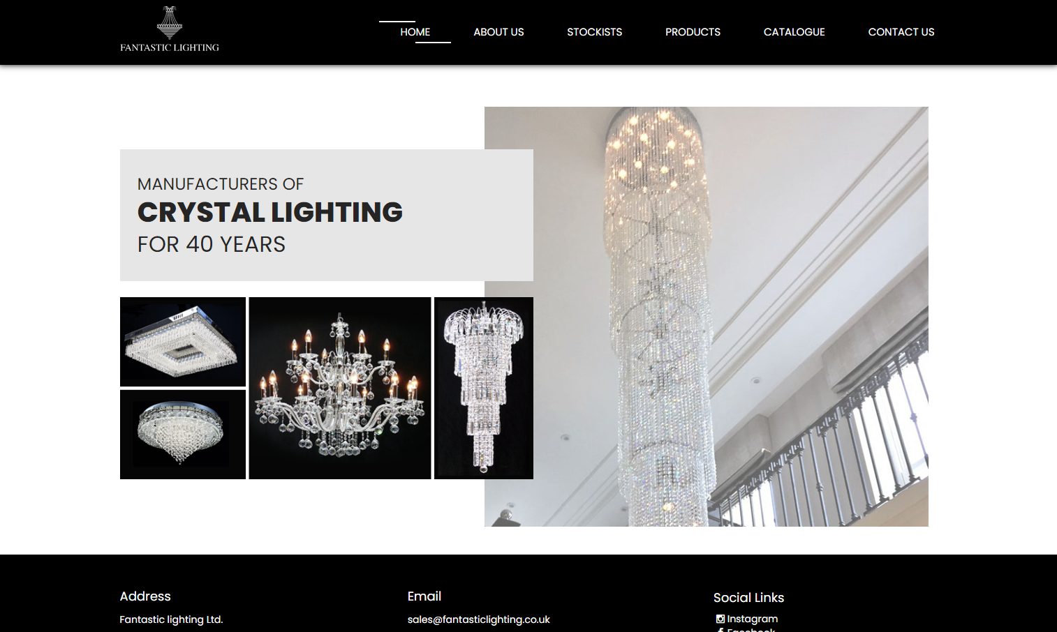 Fantastic Lighting Website