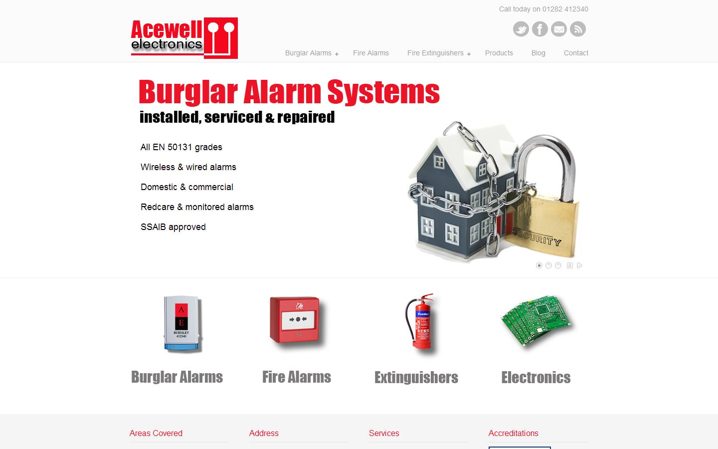 Acewell Electronics Website