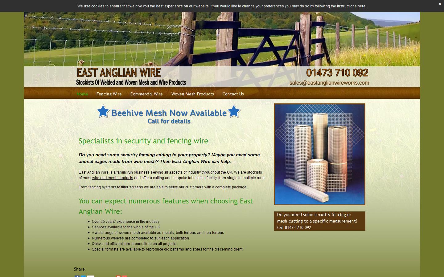 East Anglian Wire Website