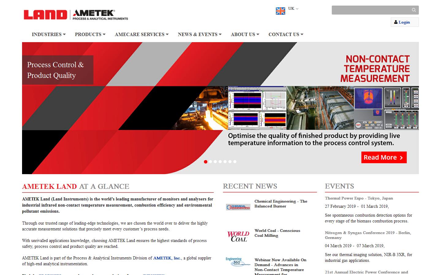 Land Instruments Int Ltd Website