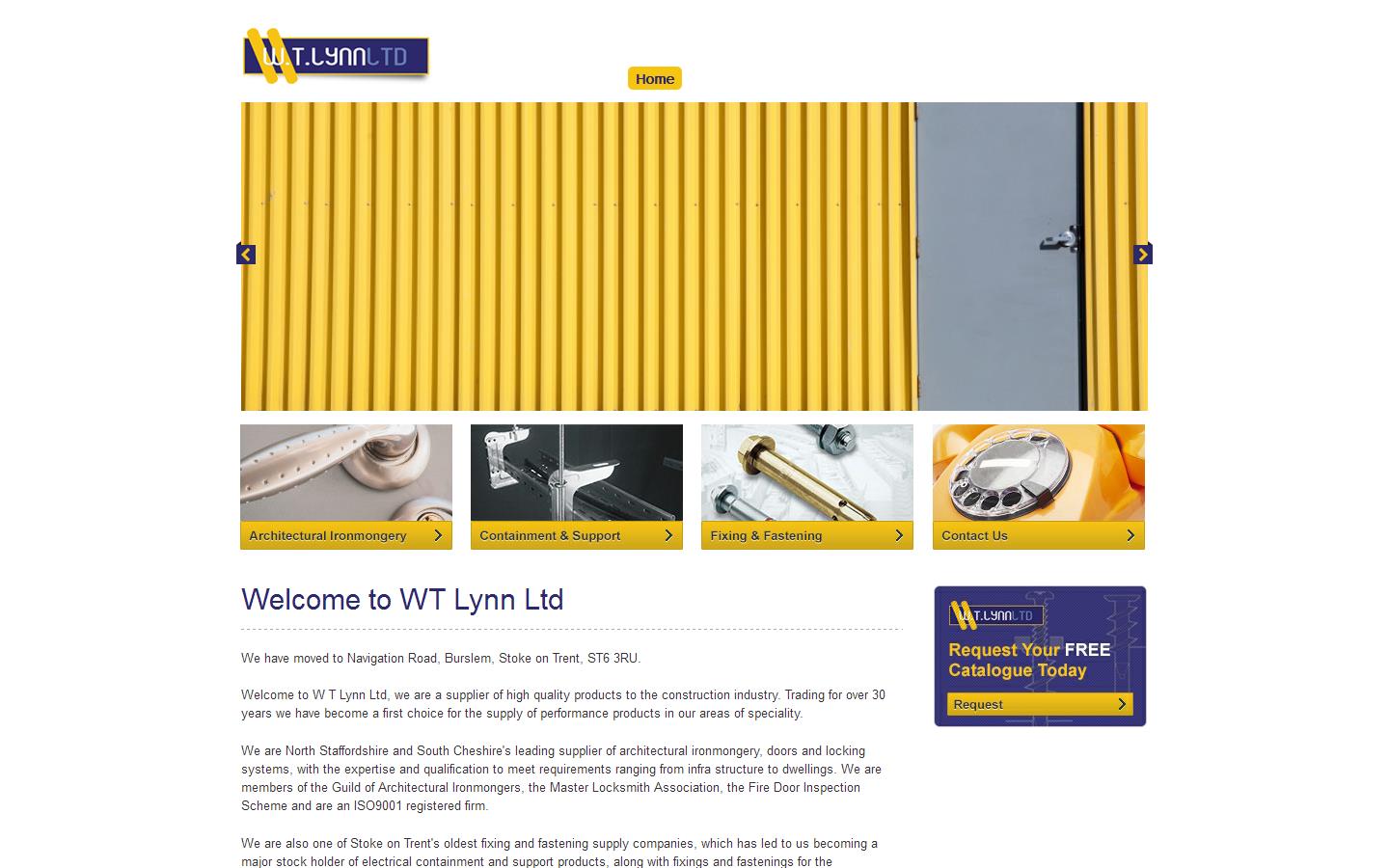 W T Lynn Ltd Website
