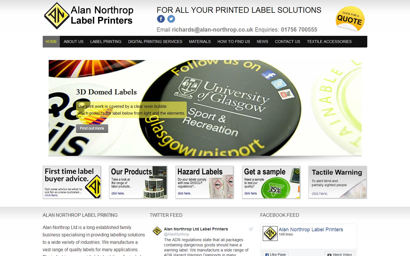 Alan Northrop Website